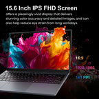 2026 New Notebook Windows 11 15.6 inch Laptop Fingerprint UnIock Intel Core i9-10980HK 16GB RAM 1/2TB SSD Office Gaming Laptops