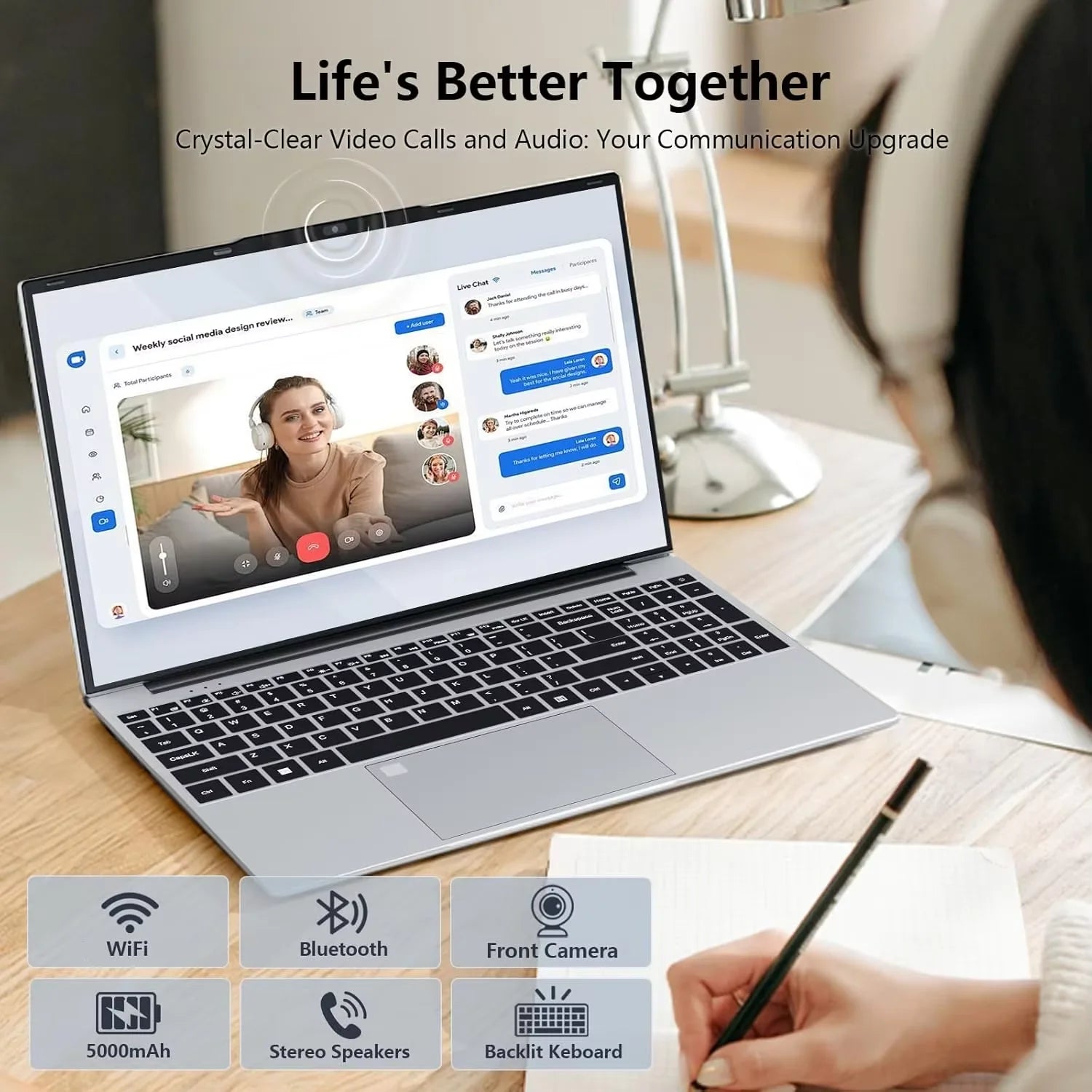 15.6" Windows 11 Laptops Intel Core i9-10980HK 16GB RAM 1TB SSD Gaming Laptop Office Study Home Use Backlight Fingerprint UnIock