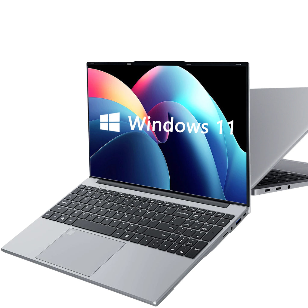 Windows 11 Intel i9-10980HK i3-6100U portátil de 15.6 pulgadas con desbloqueo de huella dactilar, 16GB 1TB 2TB, laptops para juegos