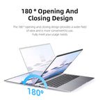 14.1 inch Portable Windows 11 Pro Laptop Computer Intel Atom A3950 12GB RAM 1TB 2TB SSD Office Notebook Business Pc Laptops