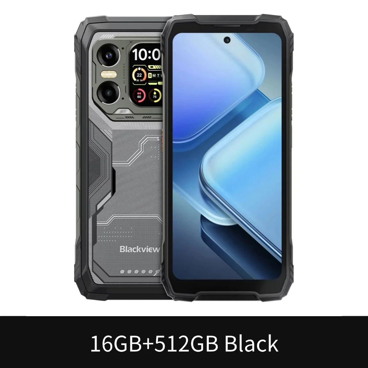 2025 Blackview XPLORE 1 Rugged Phone 6.78'' 2.4K Display Smartphone 5G 6GB+512GB 20000mAh 64MP Android 15 NFC Telephone Portable