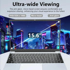 2026 15.6" Windows 11 Pro Laptop Computer Intel Core i9 10980HK 16GB 1TB Laptops Office Computer Fingerprint Unlock Notebook PC
