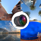 58MM 0.35x Professional Fisheye Wide Camera Angle Lens for Canon 70D 77D 80D 90D T8i T7 T7i T6i T6s T6 T5i T5 T4i T3i T100 SL1
