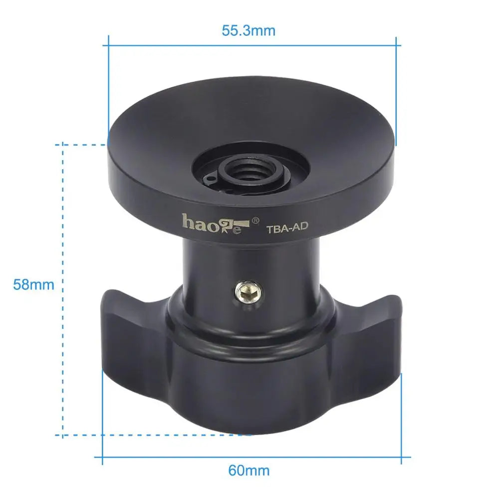 Tie Down Locking Handle Short Threaded Knob for Sachtler Tripod Video Fluid Head Bowl Adapter FSB6 FSB6T FSB8 FSB8T DV10 DV12