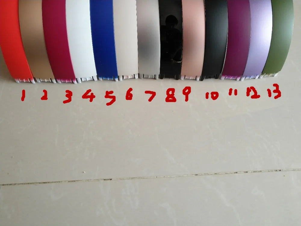 Replacement Headphone Top Headband Headphone Parts Bumper For Solo 3 Solo 3.0 Headphones Plastic Shell