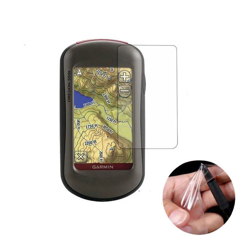 3pcs PET Clear Protective Film For Garmin Oregon 500 450 450t 550 550t 400t 400i 400c 400 300 200 GPS Screen Protector Cover