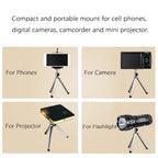 Professional Portable Tripod Projector Tripod Holder Stretchable Bracket Selfie Stick for DLP Beamer Camera Mini Projector