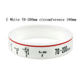 Silicone Camera Lens Wristband Photographer Band Bracelet for Canon Camera Photo Studio Accessories