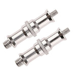 Spigot Stud Male Adapter Metal Camera Screw Photograph Hand Tool for Umbrella Flash Light Tripod Photo Studio Accessories