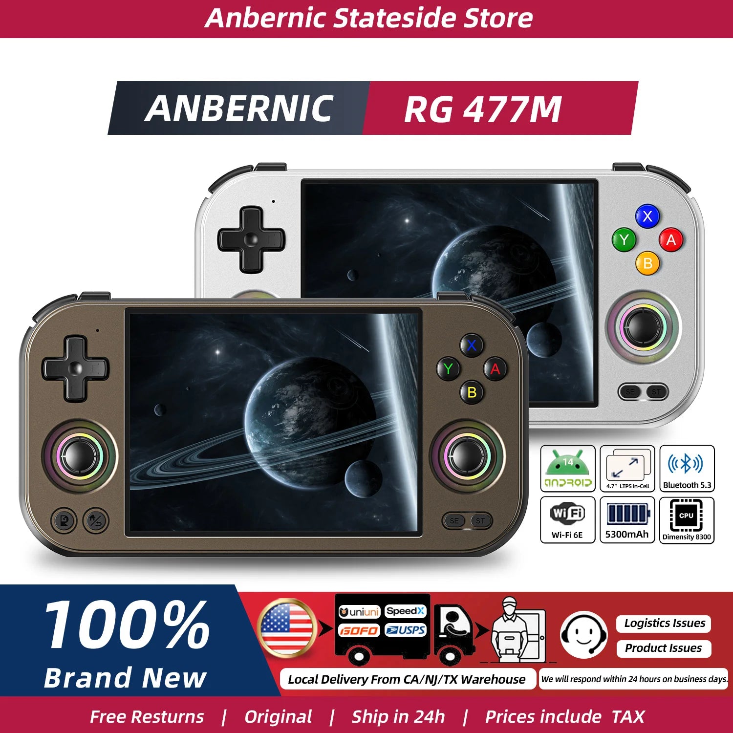 Anbernic  Retro Handheld Game Console