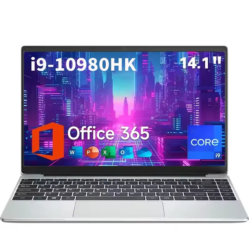 Portátiles NUEVOS Intel Core i9-10980HK 16GB RAM 1/2TB SSD Portátil 14.1-pulgadas Windows 11 Para portátil, computadora, oficina, juegos