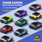 Mini Camera New Car Design 2K HD Video Recorder 130 Degree Wide Angle Built in Flash Auto Focus Keychain Cam