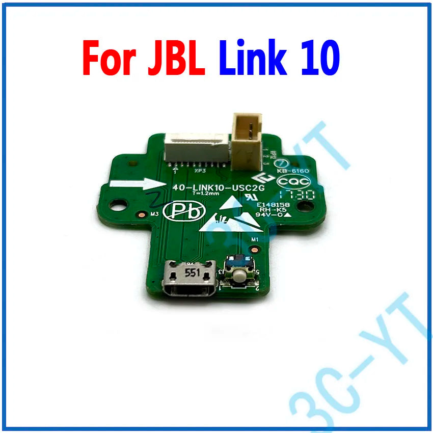 1PCS Original Power Supply Board Connector For JBL LINK10 Link 10 Bluetooth Speaker Micro USB Charge Port