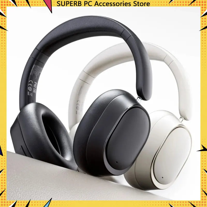 FiiO EH13 Headphones Over Ear Wireless Bluetooth Dynamic ANC Noise Reduction LDAC HiFi Audio Long Battery Life Game Headset Gift