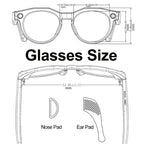 2026 New Smart Glasses 8MP Camera