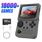 R36T Retro Handheld Game Console 18000+Game EmuEMEC System 3.5'' IPS Screen Wi-Fi Multiplayer Portable Pocket Video Console