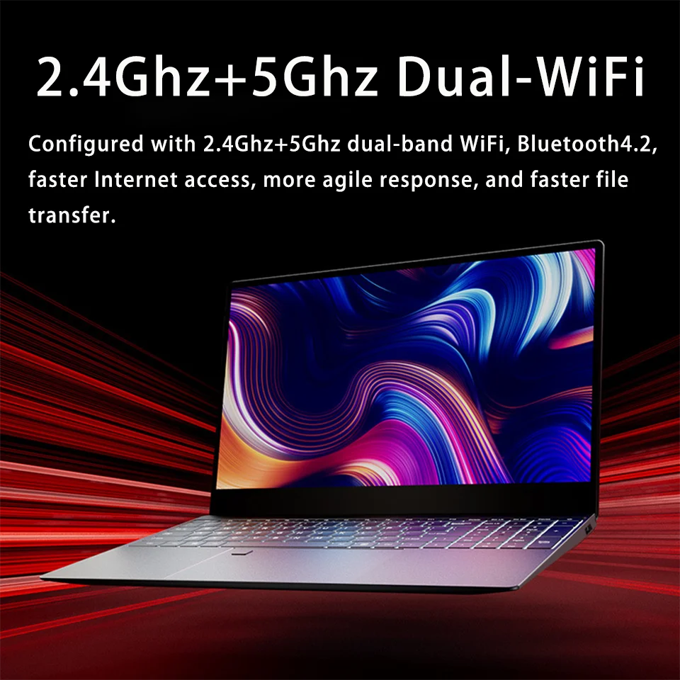 CARBAYTA Windows 10 11 Pro Ram 16GB Rom 128GB 256GB 512GB 1TB SSD Ultrabook Computadora Wifi 5G Bluetooth Barato Oficina Portátil para Juegos