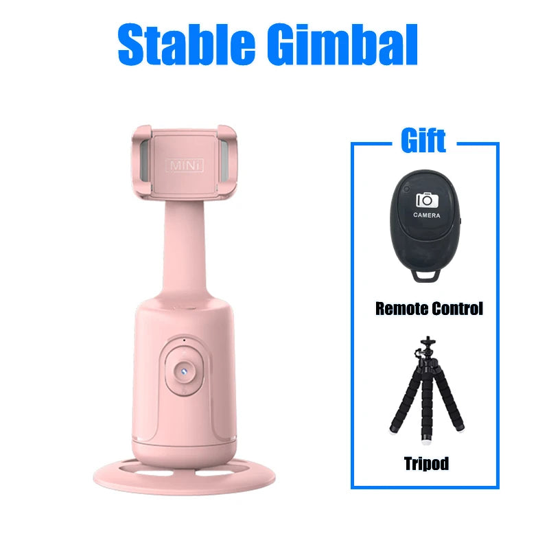 FANGTUOSI 360 Rotation Gimbal Stabilizer With Selfie Tripod Follow Shooting Function gimbal For Tiktok Live Video Photography