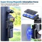 Magnetic Camera Bracket Mount Compatible with DJI OSMO Pocket 3 Expansion Adapter Magnet Steering Holder Bracket Pocket3