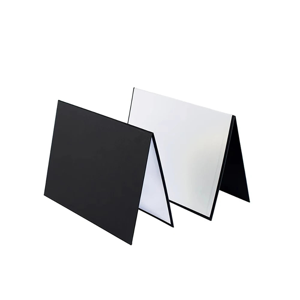 Thick Reflective Paper A3/A4 Photography Collapsible Cardboard Camera White Black Gold Silver Reflector Absorb Light