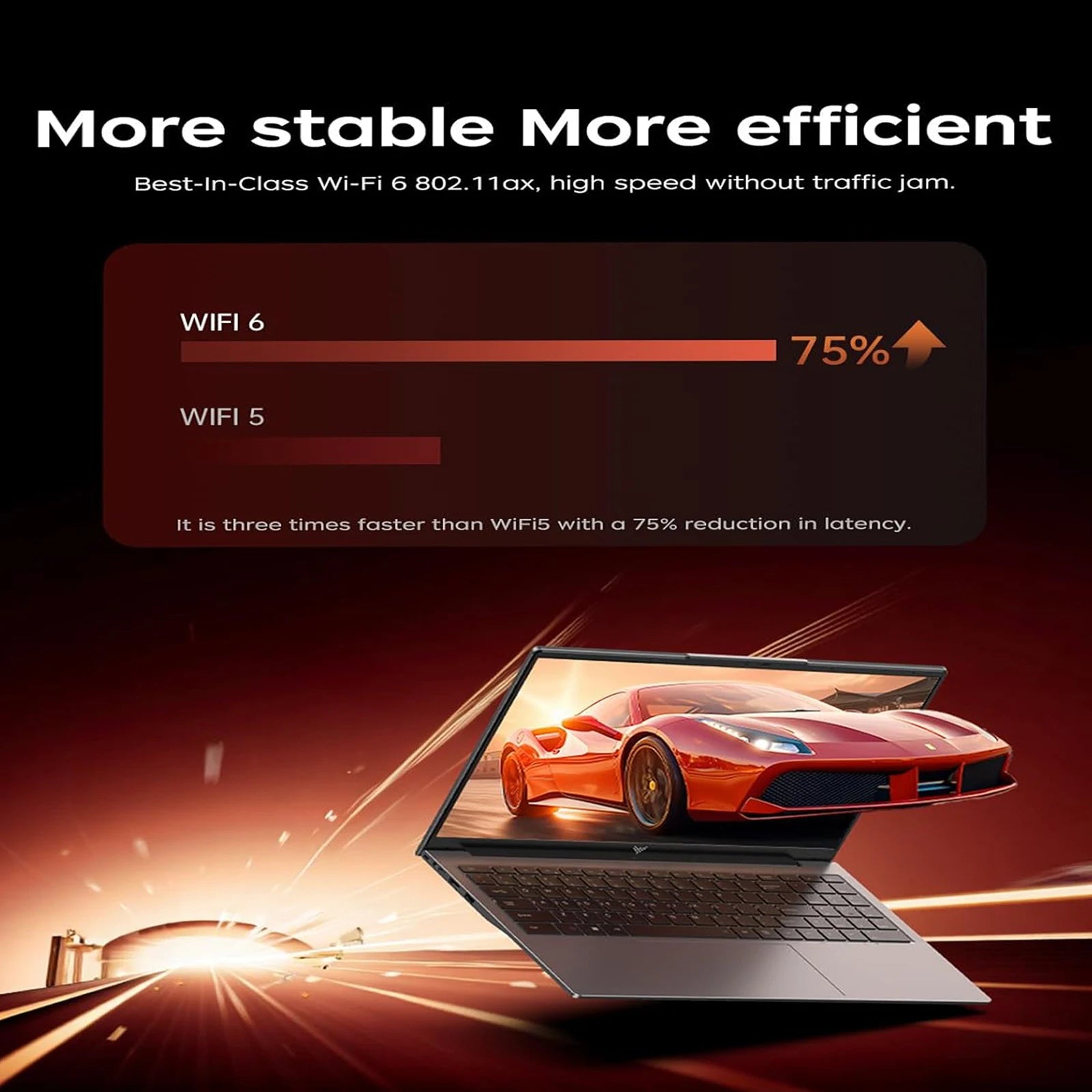 KAMRUI Gaming Laptop 15.6inch Laptop with AMD Ryzen 7 7730U 16GB 512GB Windows 11 High Performance Laptop ComputerRadeon WiFi 6