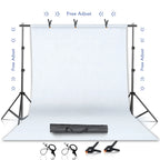 Background Stand Kit Support Frame System Backdrops  Adjustable Stand for Photography Photo Studio Chromakey Green Screen Frame