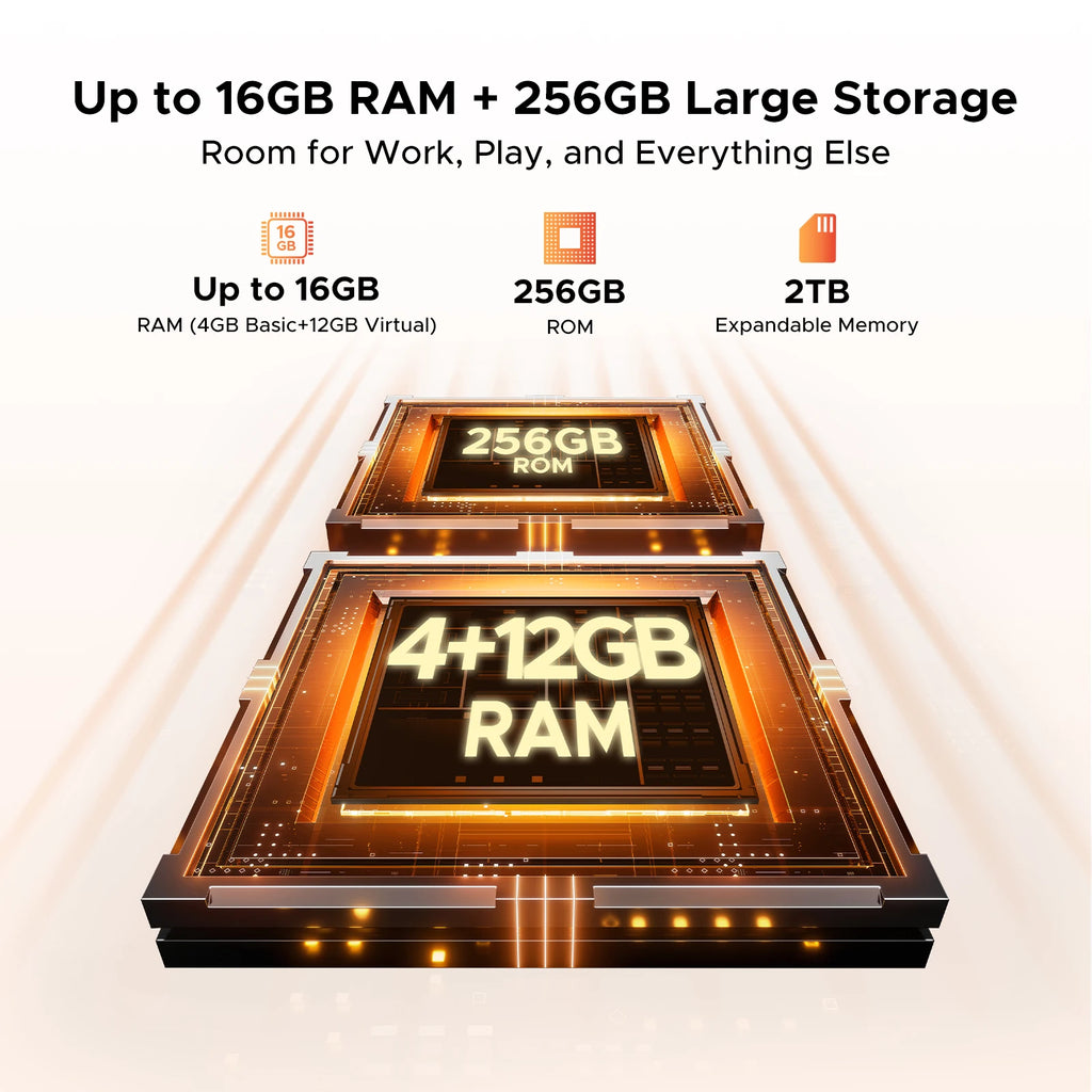 DOOGEE Fire 7 5G Rugged Phone Gemini AI 16GB (4+12) 256GB 13000mAh Battery Dimensity 6300 Smart phone NFC Android 15 64MP Camera