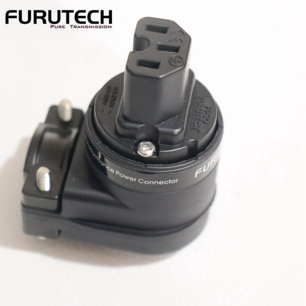 Furutech High Performance Angled Schuko plug Mains Right Angle Plug  90° IEC Female Socket HIFI Power Connector made in japan