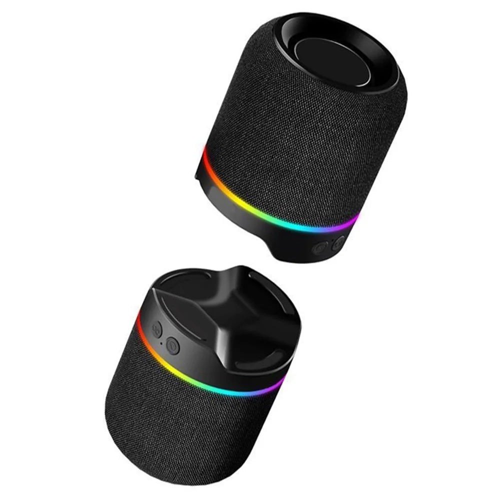 Altavoz Bluetooth magnético 2 en 1 tipo dividido de escritorio M25 Subwoofer estéreo HIFI 10 W de alta potencia Compatible con FM Tarjeta TF Reproducción TWS