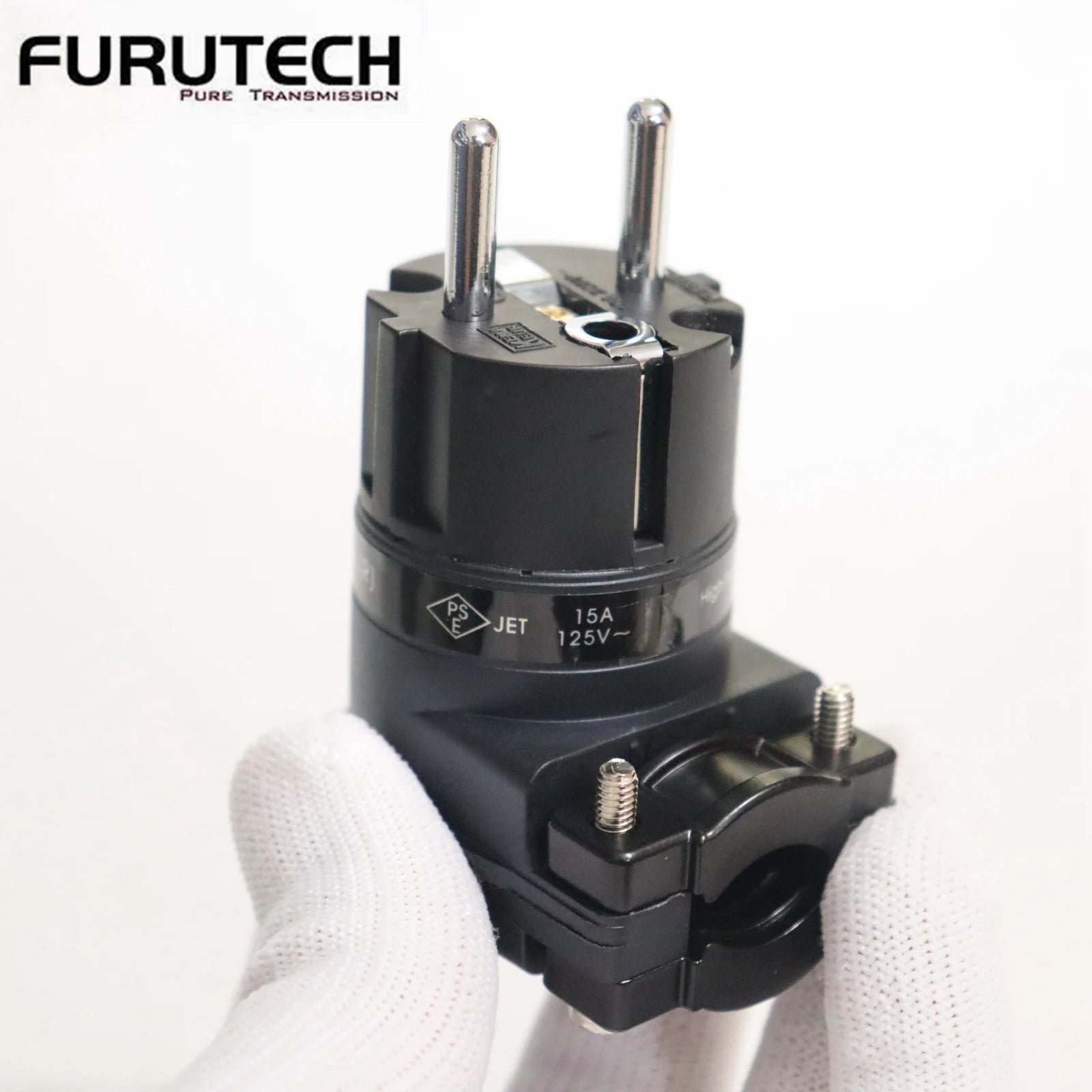 Furutech High Performance Angled Schuko plug Mains Right Angle Plug  90° IEC Female Socket HIFI Power Connector made in japan