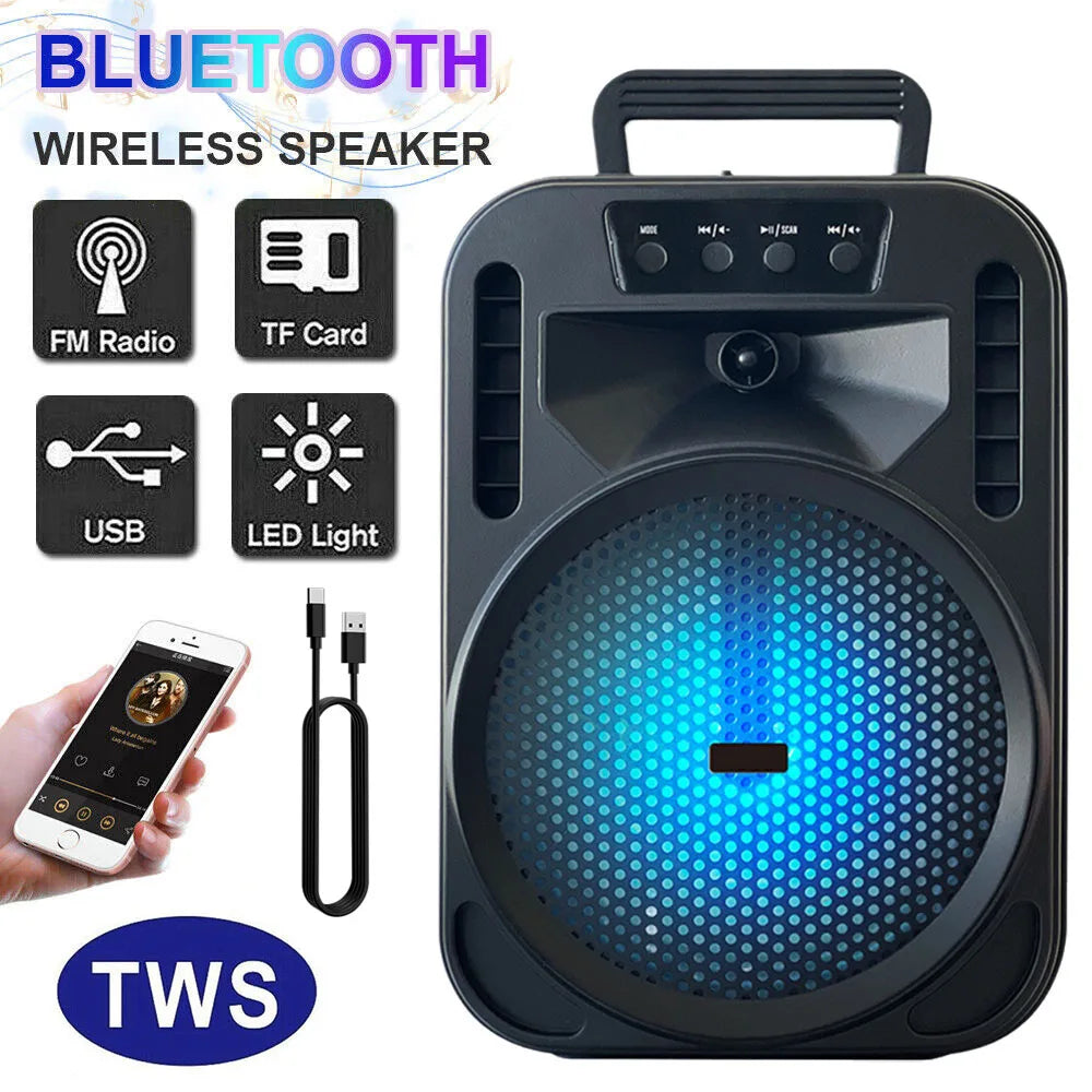 6.5" Portable Bluetooth Subwoofer