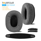 TOURFOUR Replacement Earpads for Steelseries Arctis Nova Pro Wire, Nova 7, Nova 3, Nova 1 Headphones Ear Cushion Headband