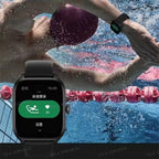 New Double Strap Smart Watch 1.75" AMOLED Screen Voice Assistant Bluetooth Call Men Women Smartwatch Heart Rate Sleep Monitoring