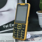 GSM 2G Unlocked Slim Large Push-Button Phone For Elderly SOS Key Two Sim Dual Torch Loud Voice Speed dial Cheap Senior Cellphone