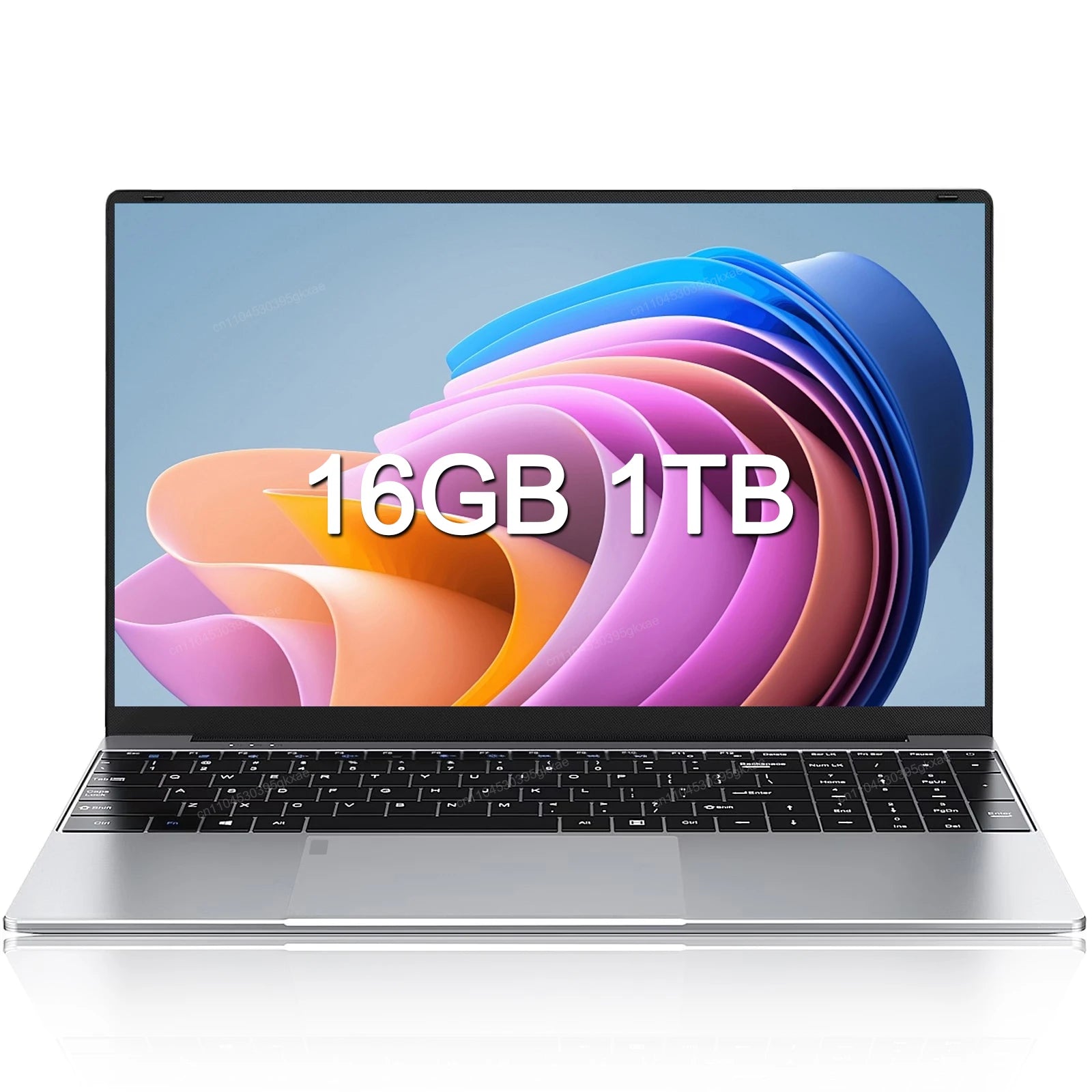 LENO Portátil Nuevo de 15.6" Intel 6500Y 32GB RAM 2TB SSD 5000mAh Office Windows11 Notebook PC Gamer con Huella Dactilar Retroiluminada