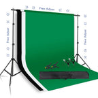 Background Stand Kit Support Frame System Backdrops  Adjustable Stand for Photography Photo Studio Chromakey Green Screen Frame