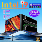 New Arrival 14.1” Gaming i9 Laptop Windows 11 Intel Core i9-10980hk 16GB RAM 1/2TB M.2 SSD Laptops 4K HD Gaming Notebook PC