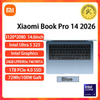 2026 Xiaomi RedmiBook Pro 14 Laptop Mi Notebook U5-325/U-338H/U7-358H 24GB/32GB 1TB