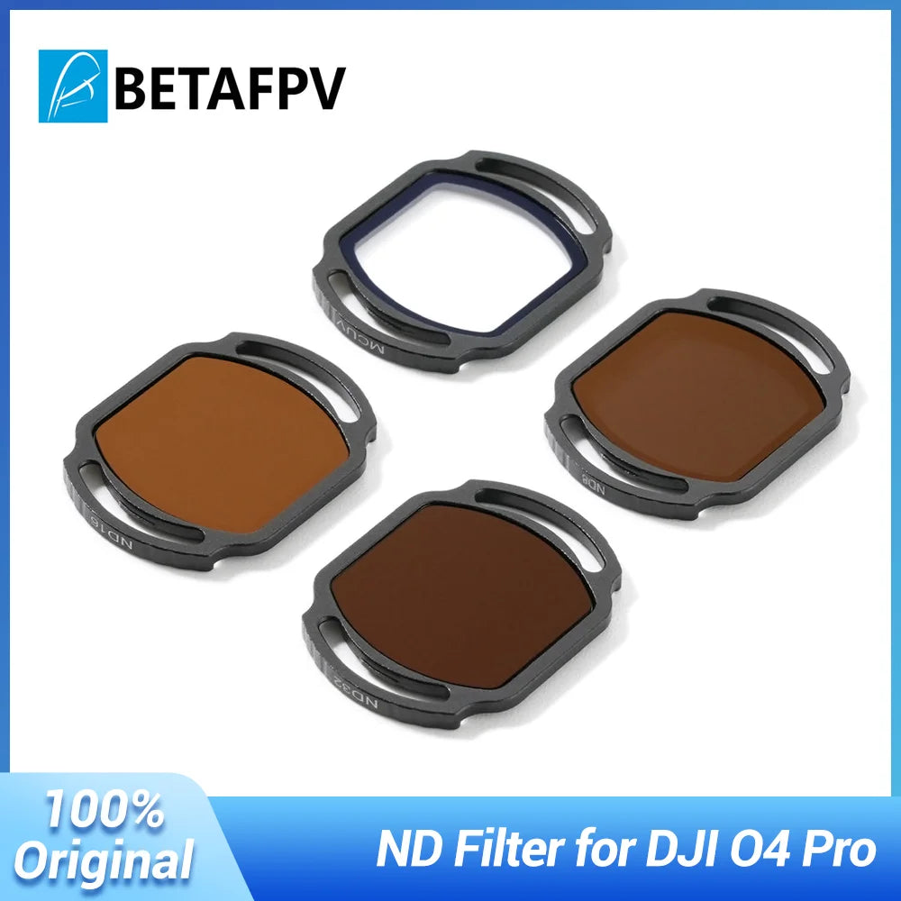 Filtro UV BETAFPV Filtro ND8 Filtro ND16 Filtro ND32 Juego de filtros ND para cámara DJI O4 Pro