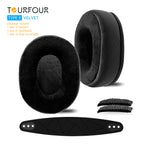 Almohadillas de repuesto TOURFOUR para auriculares Steelseries Arctis Nova Pro Wire, Nova 7, Nova 3, Nova 1 y diadema con cojín para las orejas
