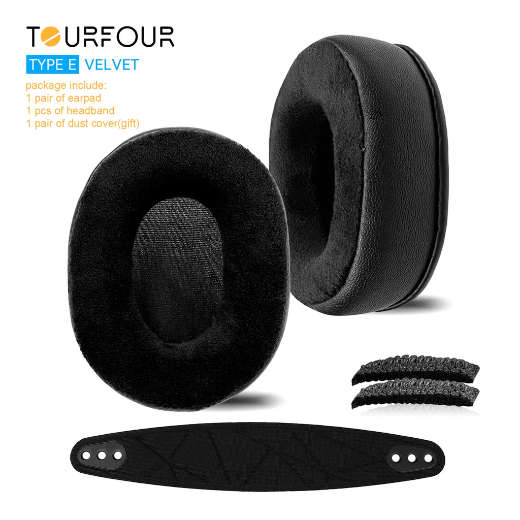 TOURFOUR Replacement Earpads for Steelseries Arctis Nova Pro Wire, Nova 7, Nova 3, Nova 1 Headphones Ear Cushion Headband