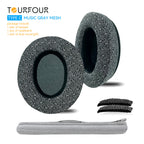 TOURFOUR Replacement Earpads for Audio Technica ATH-M50x,M50xBT,M40x,M30x,M20x,MSR7 Headphones Ear Cushion Sleeve Earmuffs