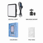 High Power 160 Led Video Light Panel 2800k-7000k Photography Lighting w Remote Control for Live Streaming Photo Studio Lamp