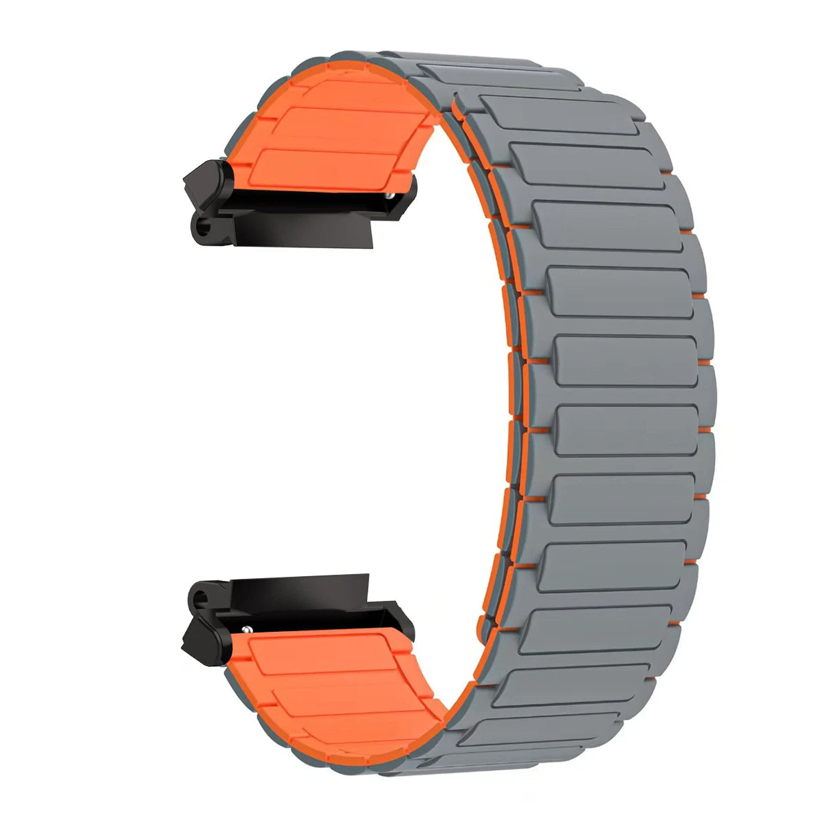 Soft Silicone Magnetic Strap For Huami Amazfit T-rex/T Rex Pro Watch Band Bracelet For Amazfit Trex 2/3 Replacement Wrist Strap