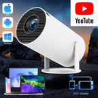 Projector HY300 Linux Dual Wifi6 290ANSI Allwinner H726 BT5.4 1080P 1280*720P Home Cinema Outdoor Projetor