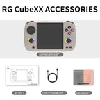ANBERNIC RG CubeXX & RG40XX H & RG35XX H Retro Handheld Game Console H700 Linux  64-bit 5000 Video Games Supports WIFI Bluetooth