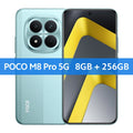Global Version POCO M8 Pro 50MP main Camera 6.83"CrystalRes AMOLED display mobilephones Smartphone Snapdragon® 7s Gen 4