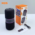 Altavoz Bluetooth magnético 2 en 1 tipo dividido de escritorio M25 Subwoofer estéreo HIFI 10 W de alta potencia Compatible con FM Tarjeta TF Reproducción TWS