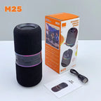 Altavoz Bluetooth magnético 2 en 1 tipo dividido de escritorio M25 Subwoofer estéreo HIFI 10 W de alta potencia Compatible con FM Tarjeta TF Reproducción TWS