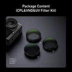 TELESIN Lens Filters Set Filter Kit